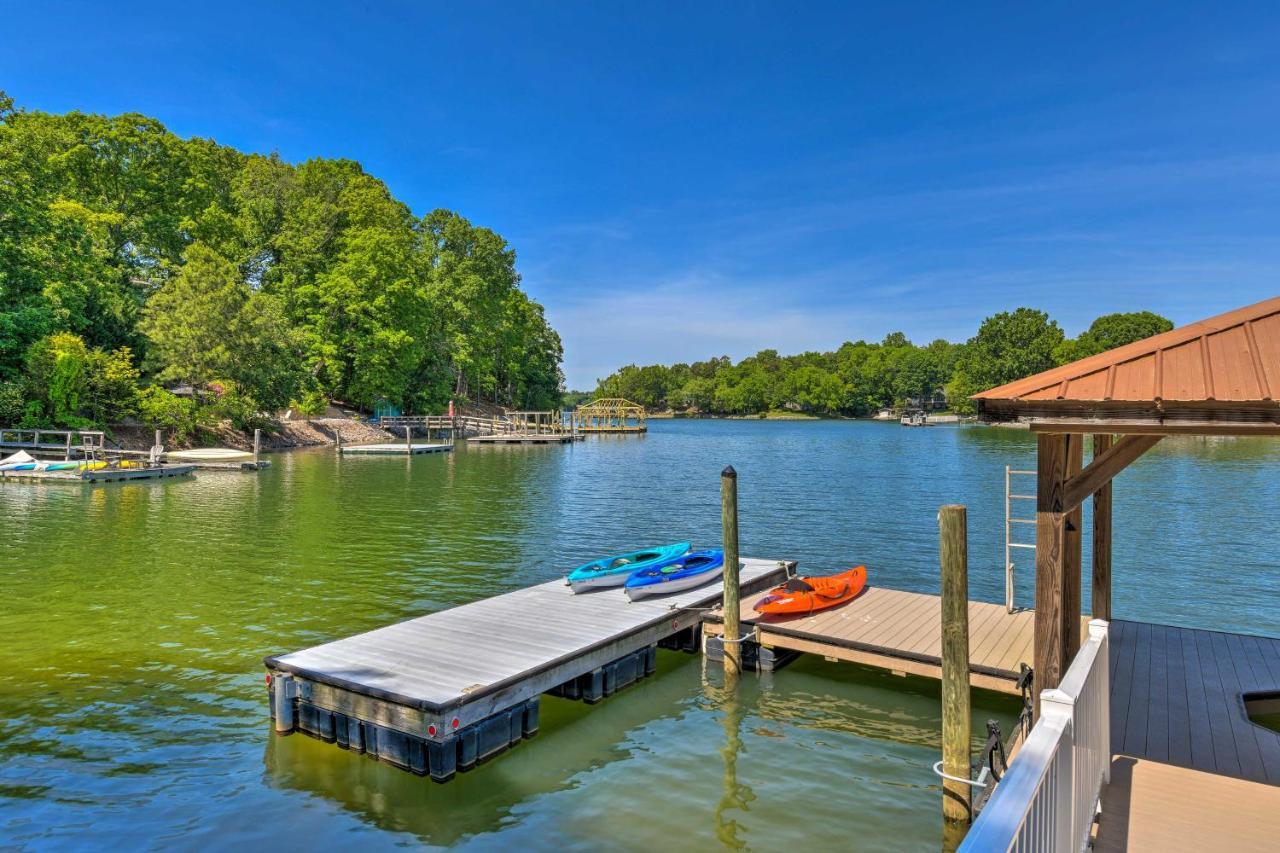 Lake Norman Retreat With Dock About 1 Mi To Marina! Mooresville Extérieur photo